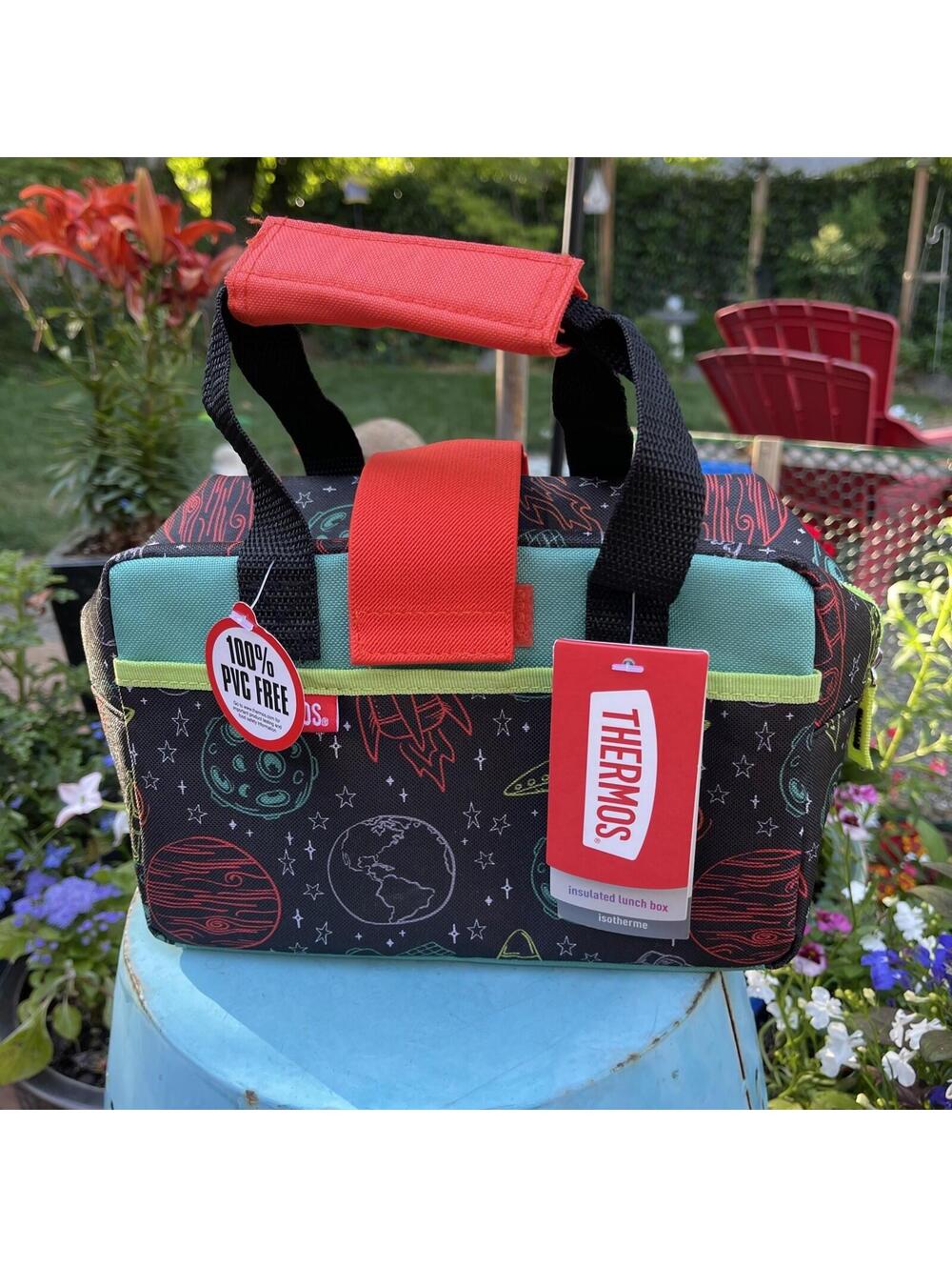 Thermos Insulated Lunchbox 100% Pvc Free Nwt Space Themed